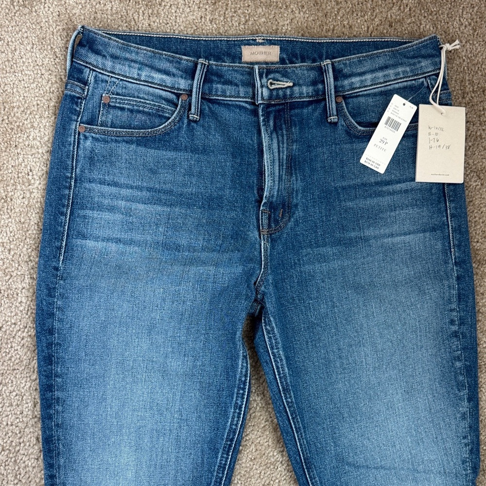 Mother Lil Mother mid rise dazzler ankle size 29P